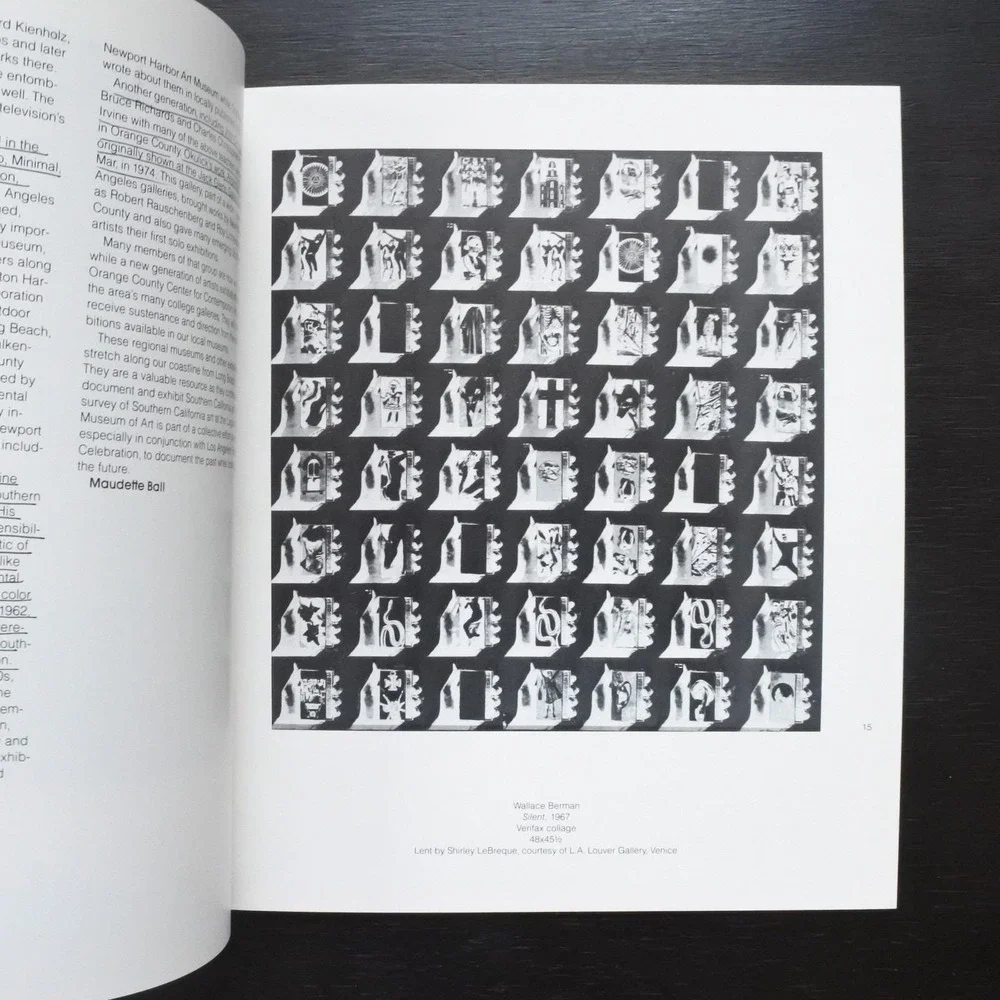 Vintage 1981 Southern California Artists: 1940 to 1980 Exhibition Catalogue